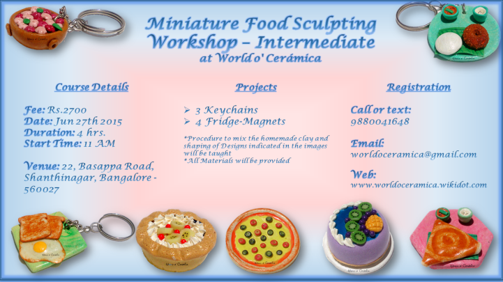 Miniature Food Sculpting Workshop rectangle